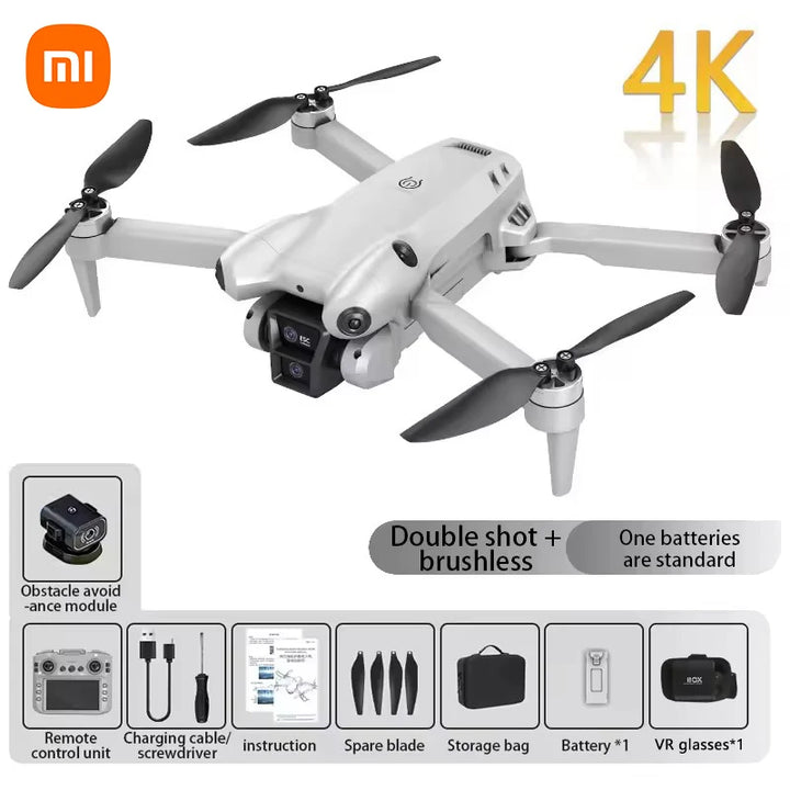 S101 Drone 8K HD Cámara Dual Profesional 5G WiFi 120 ° UAV ESC gran angular con pantalla para evitar obstáculos Quadcopter 20000M