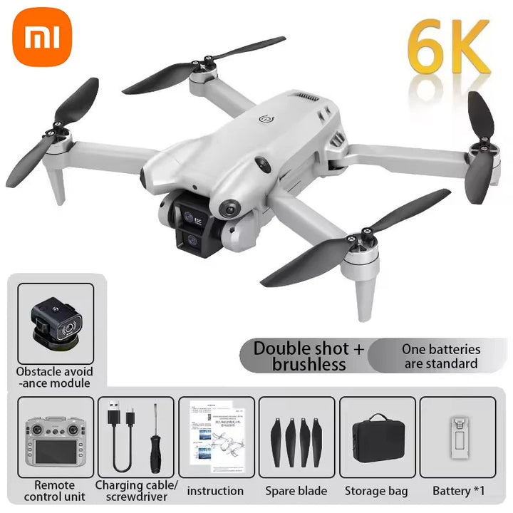 S101 Drone 8K HD Cámara Dual Profesional 5G WiFi 120 ° UAV ESC gran angular con pantalla para evitar obstáculos Quadcopter 20000M