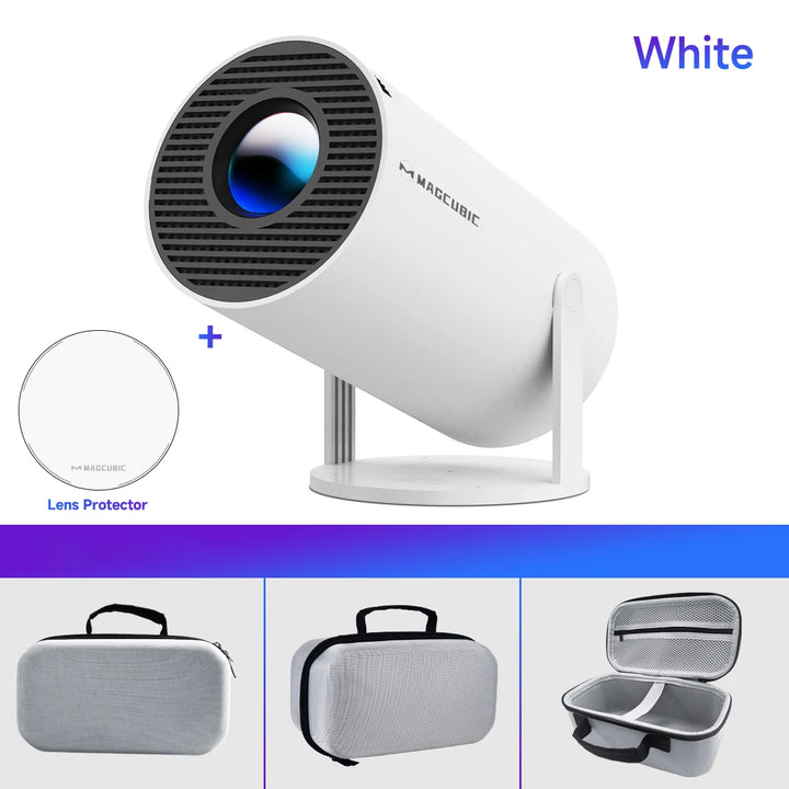 Proyector de Cine en Casa Exterior Magcubic HY300 Pro 4K Android 11 Doble Wifi6 290ANSI Allwinner H713 BT5.0 1080P 1280*720P
